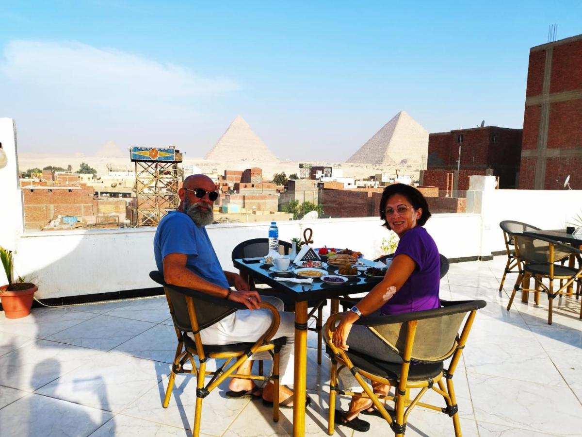 Eagles Pyramids View Hotel Kafrat al Jabal Exterior photo