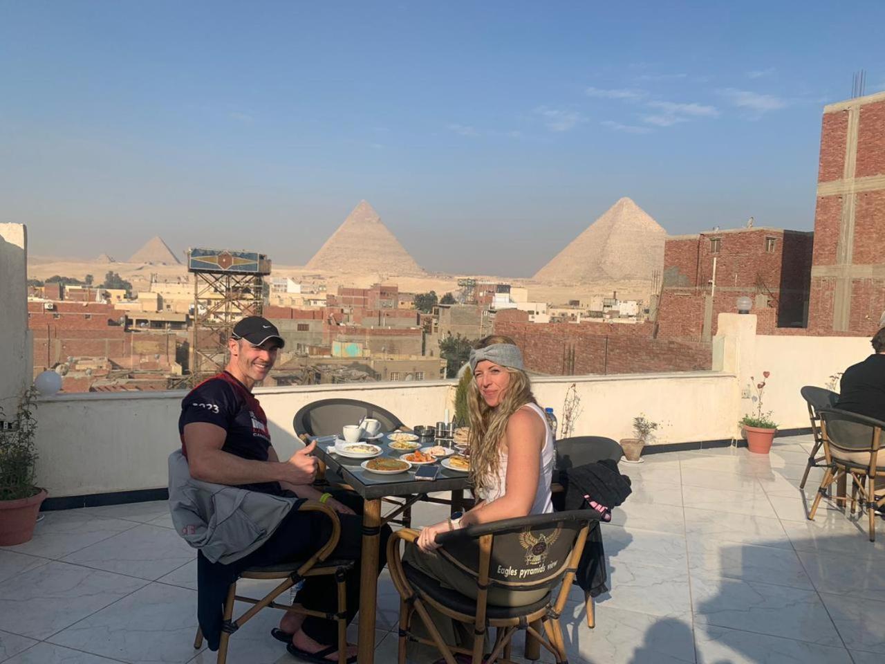 Eagles Pyramids View Hotel Kafrat al Jabal Exterior photo