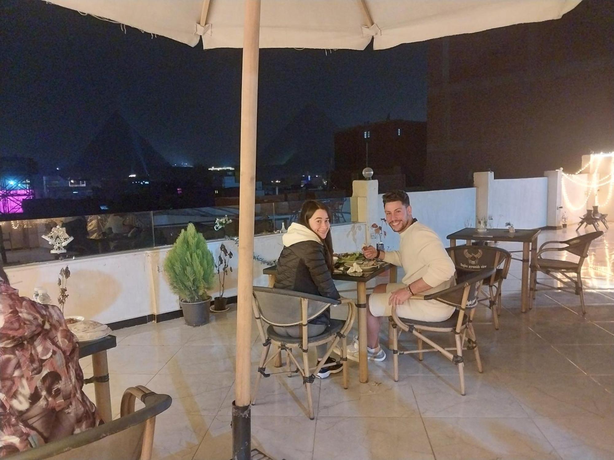 Eagles Pyramids View Hotel Kafrat al Jabal Exterior photo
