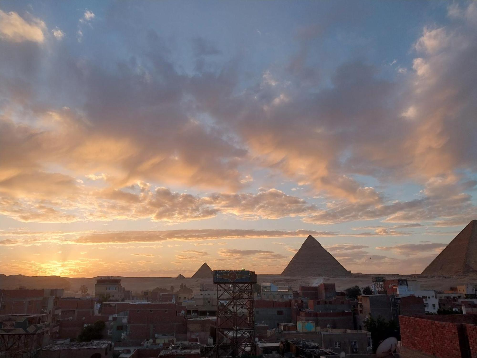 Eagles Pyramids View Hotel Kafrat al Jabal Exterior photo