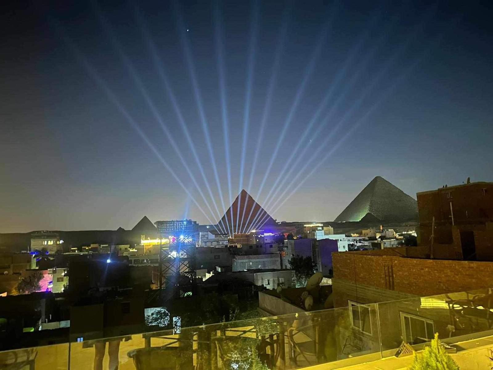 Eagles Pyramids View Hotel Kafrat al Jabal Exterior photo